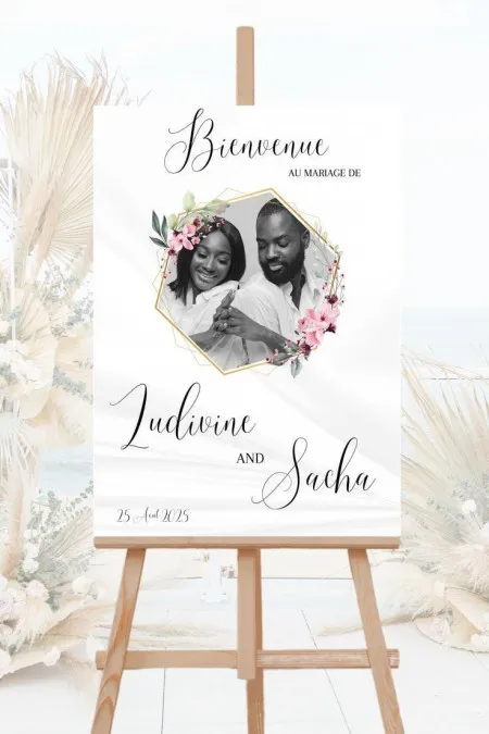 Papan Akrilik Papan Pernikahan Dharmasraya