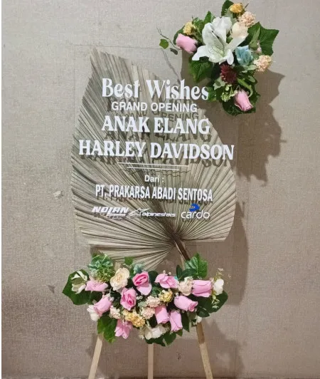 Papan Akrilik Ucapan Grand Opening Dharmasraya